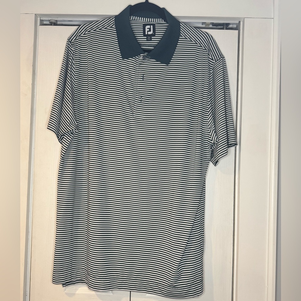 FootJoy - Green / White - Polo